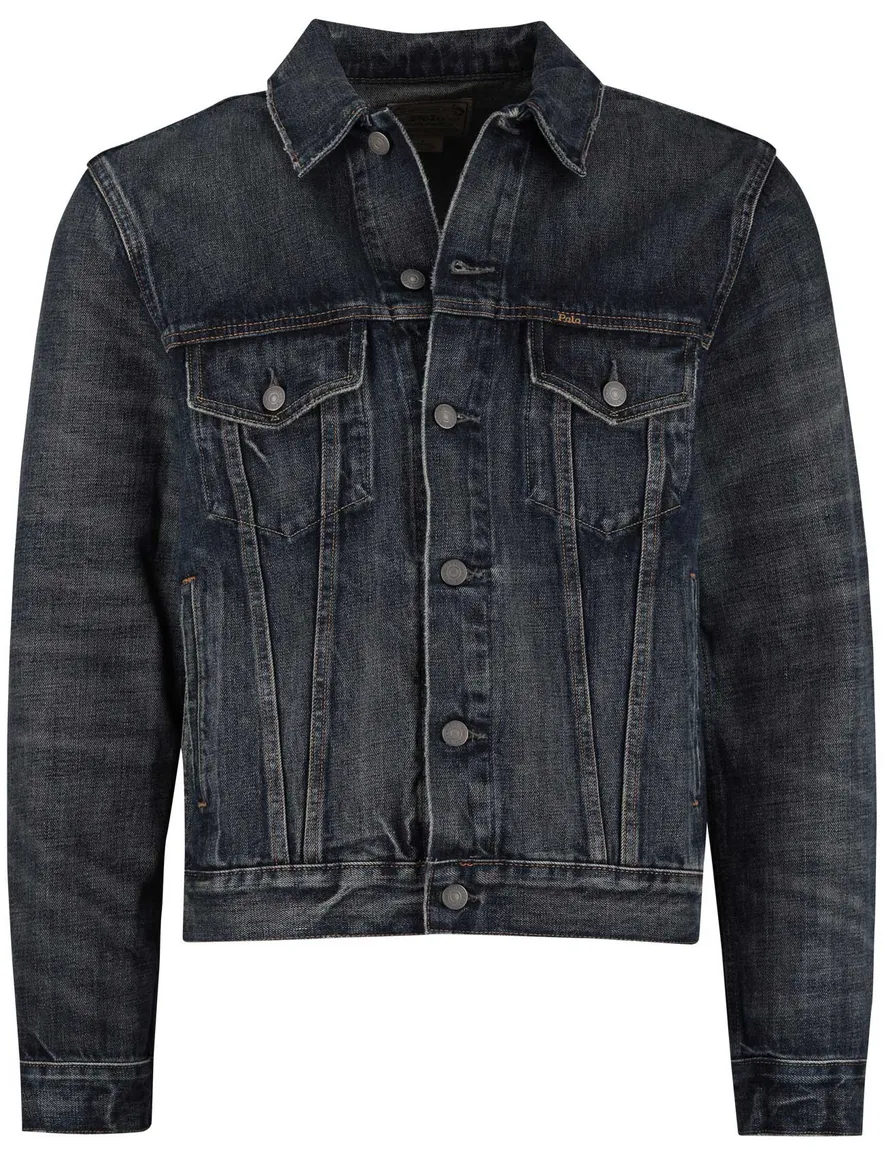 Polo Ralph Lauren Zomerjas donkerblauw denim