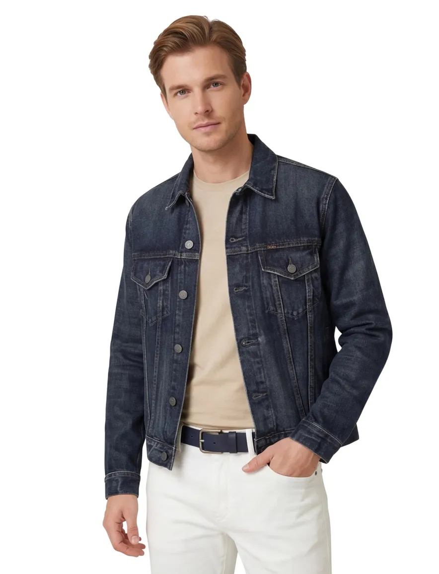 Polo Ralph Lauren Zomerjas donkerblauw denim