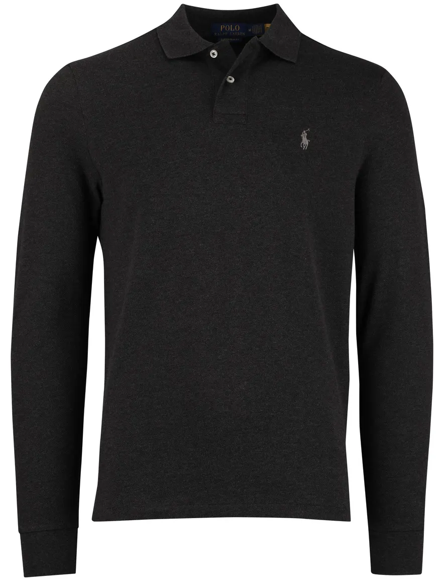 Polo Ralph Lauren polo lm donkergrijs