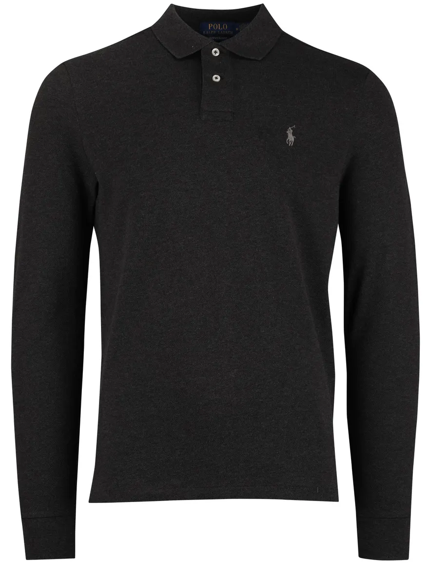 Polo Ralph Lauren polo lm donkergrijs