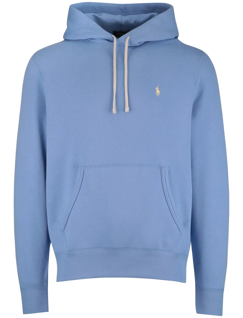 Polo Ralph Lauren hoodie katoen effen blauw normale fit