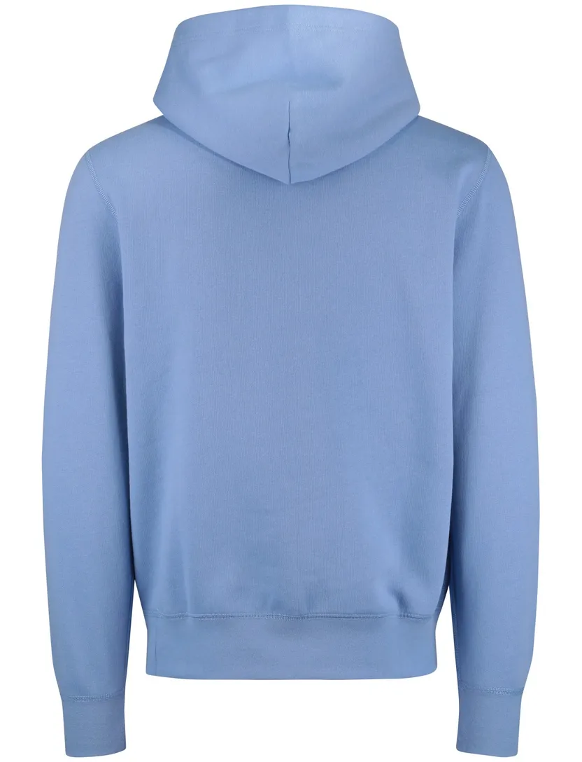 Polo Ralph Lauren hoodie katoen effen blauw normale fit