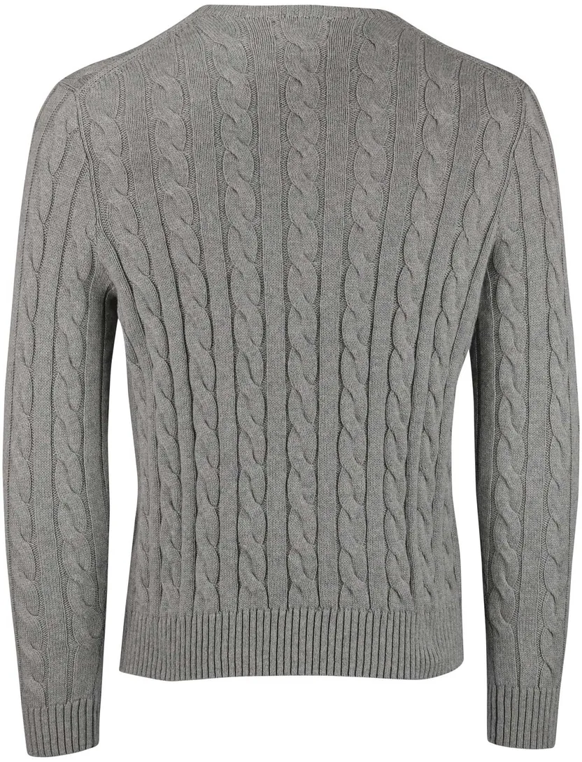 Polo Ralph Lauren trui normale fit effen grijs