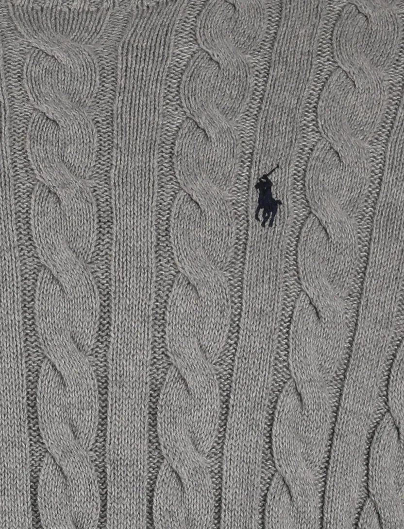 Polo Ralph Lauren trui normale fit effen grijs