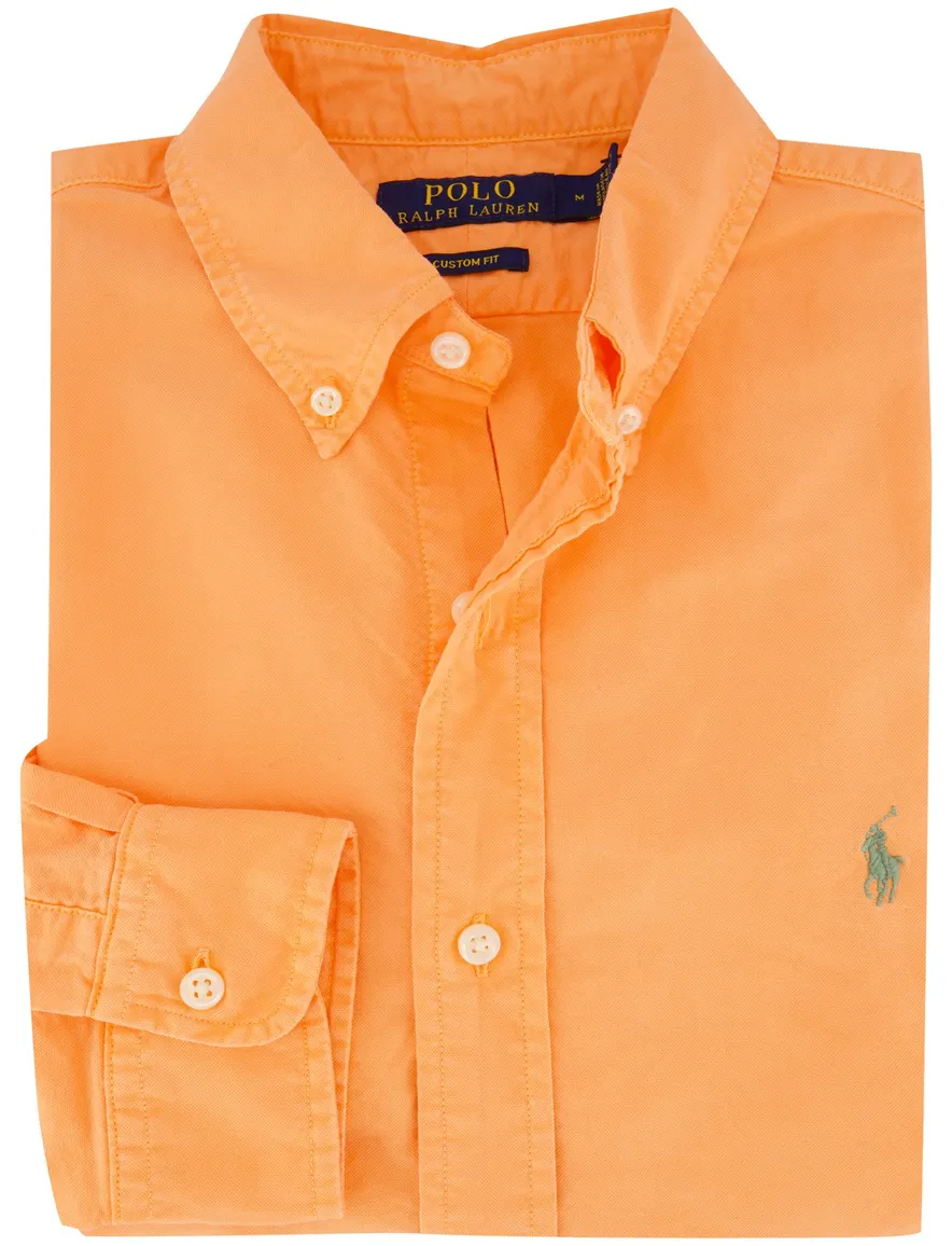 Polo Ralph Lauren overhemd ml 5 oranje