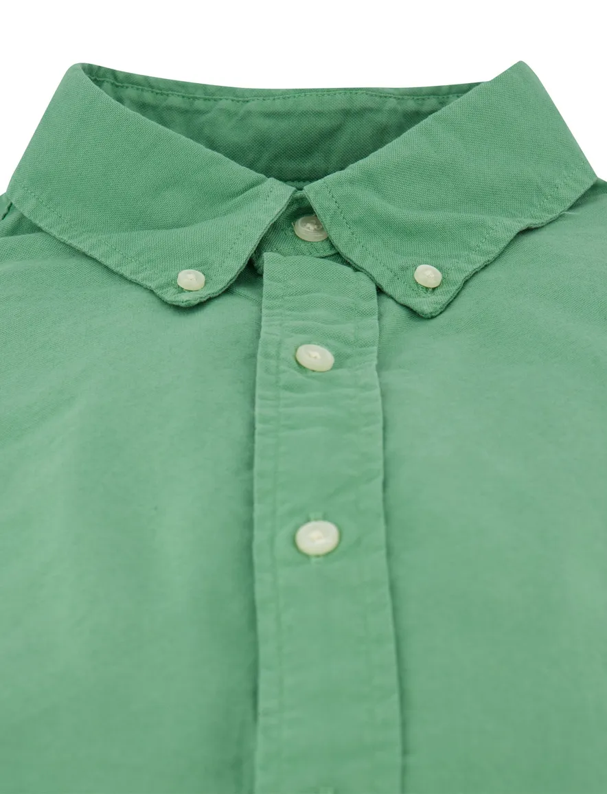 Casual overhemd Polo Ralph Lauren groen katoen