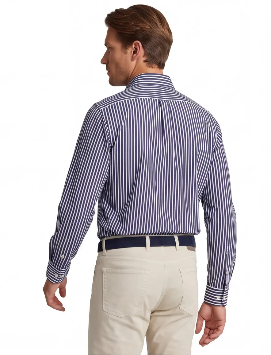 Polo Ralph Lauren overhemd donkerblauw