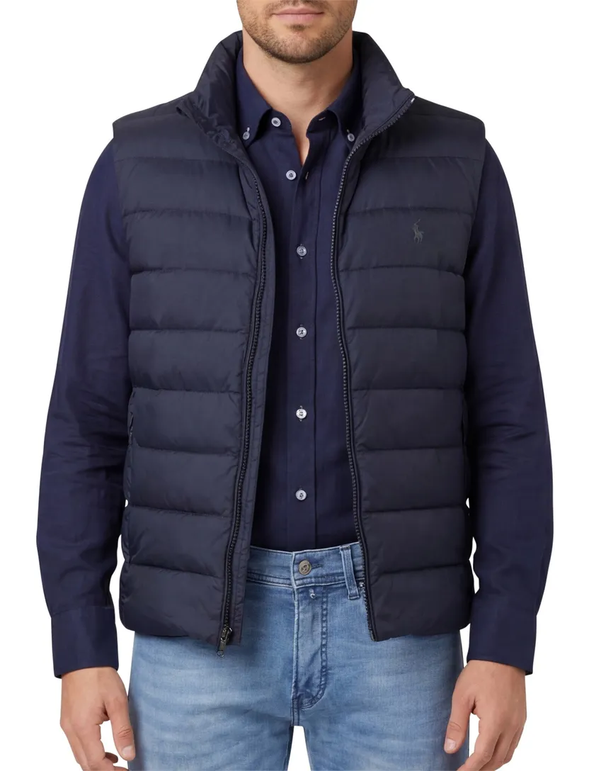 Polo ralph lauren bodywarmer navy polyester