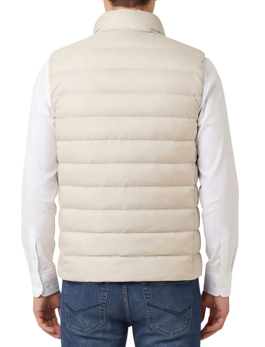 Polo ralph lauren bodywarmer beige effen