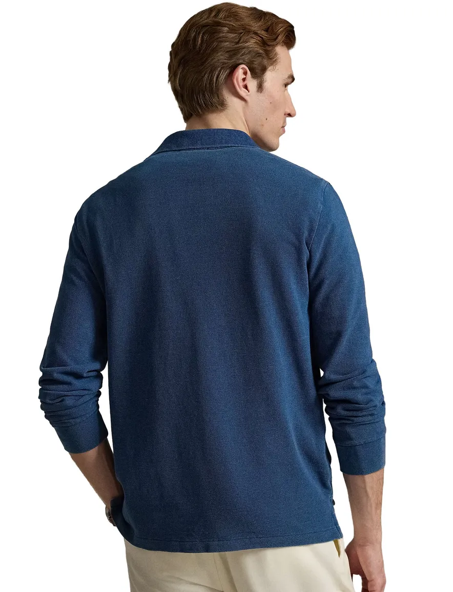 Polo Ralph Lauren poloshirt blauw effen normale fit
