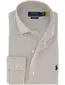 Overhemd Polo Ralph Lauren Custom Fit wit bruin geruit
