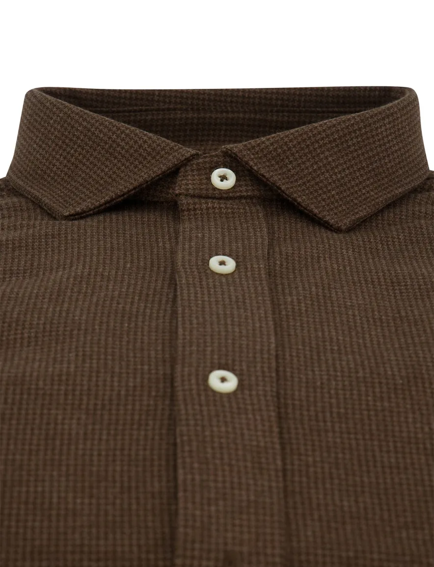 Polo Ralph Lauren overhemd bruin geprint