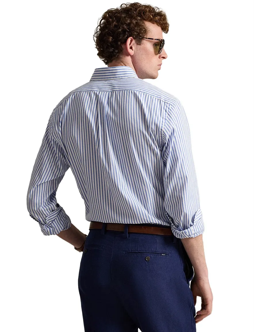 Polo Ralph Lauren overhemd wit blauw