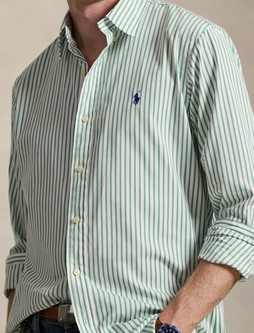 Polo Ralph Lauren overhemd ml 5 wit groen