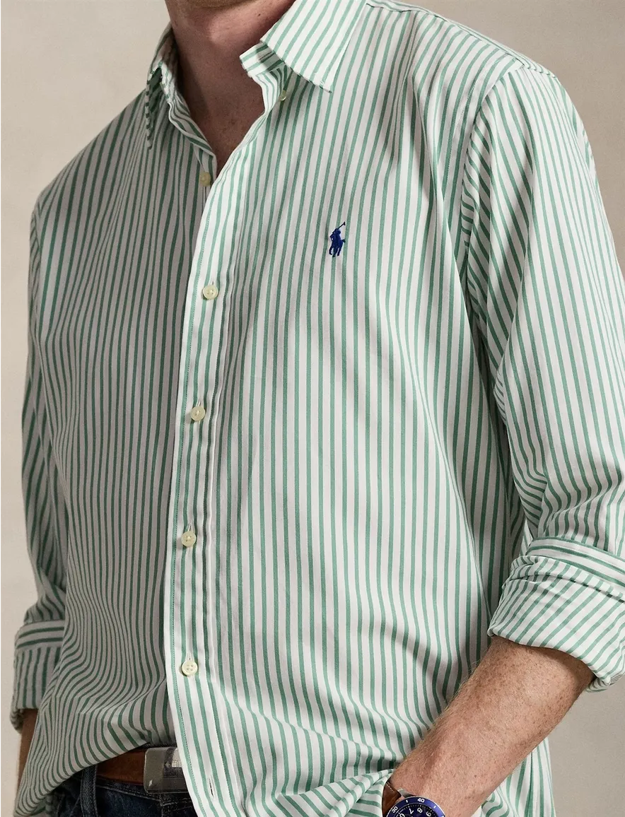 Polo Ralph Lauren overhemd ml 5 wit groen