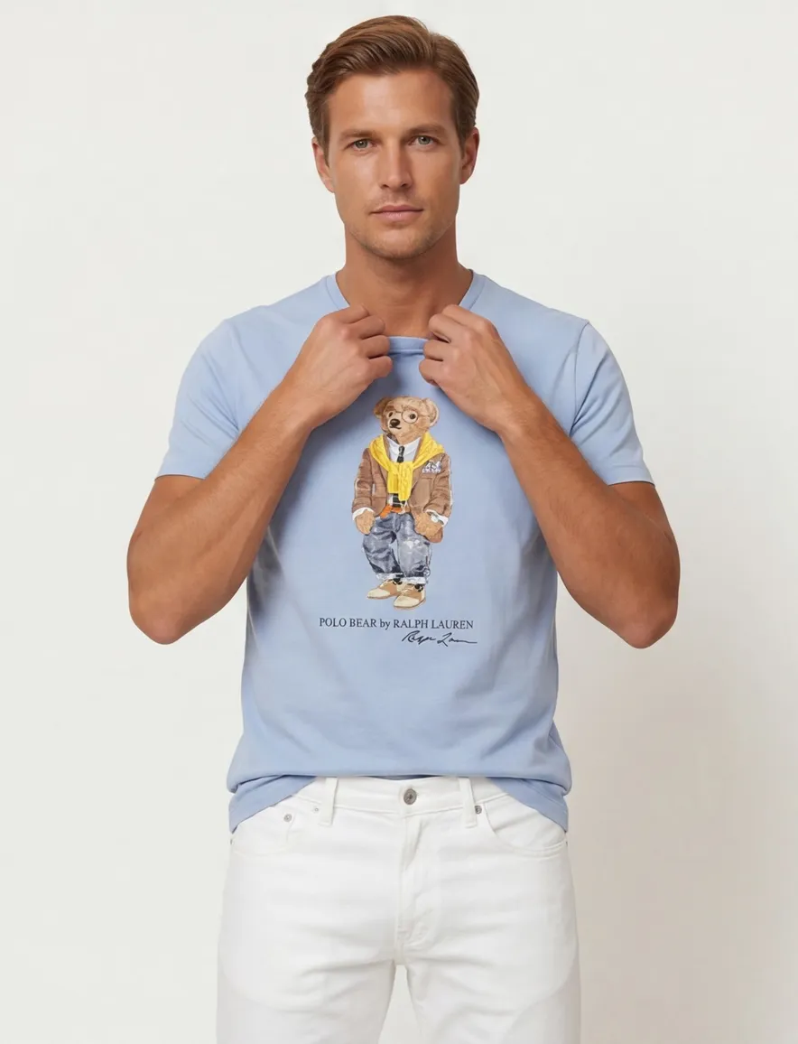 Polo Ralph Lauren t-shirt lichtblauw