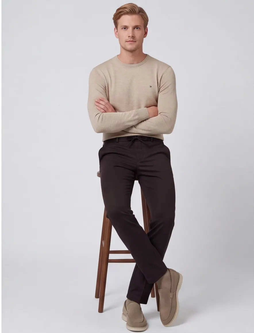 Zuitable Pantalon mix & match DiSpartaflex bruin