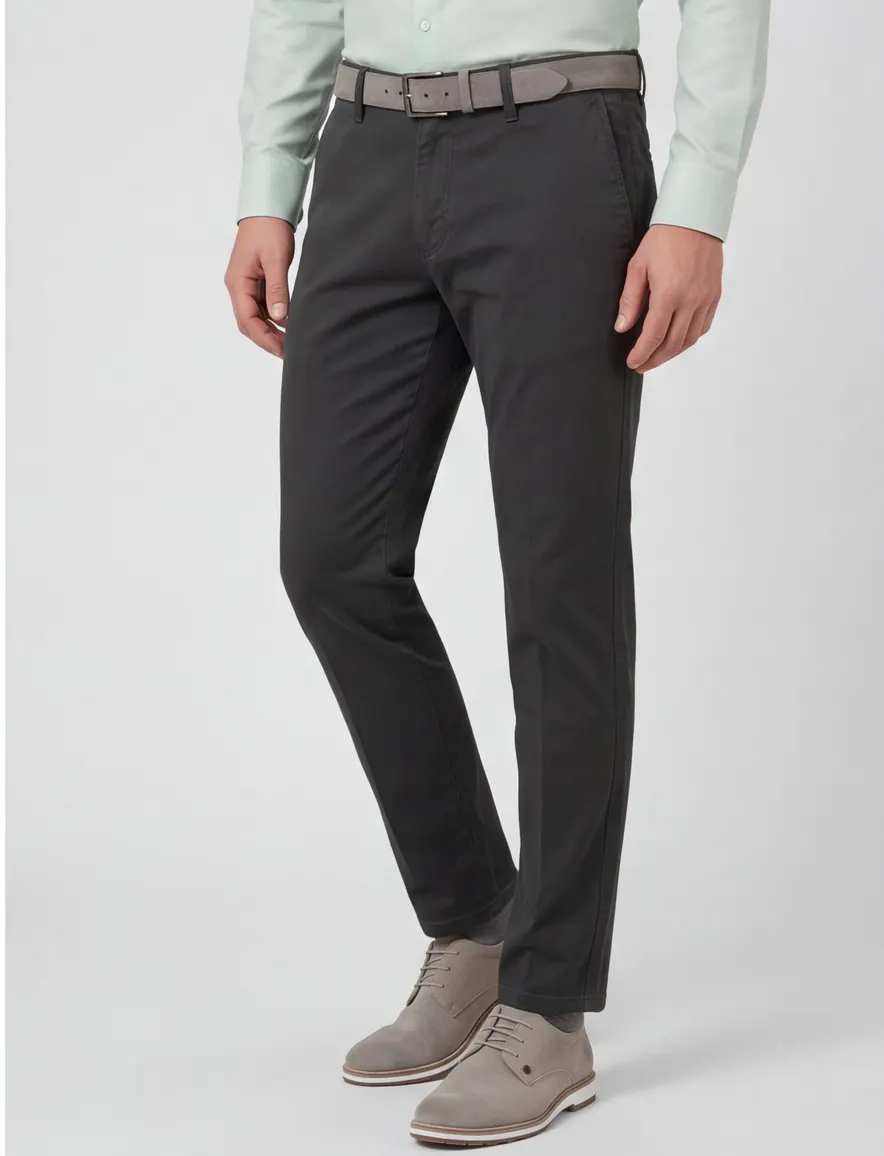 M.E.N.S broek groen katoen