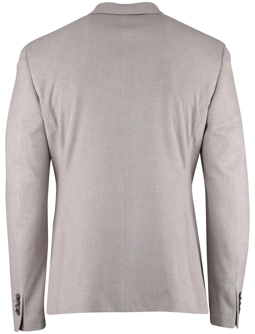Zuitable colbert beige gemeleerd