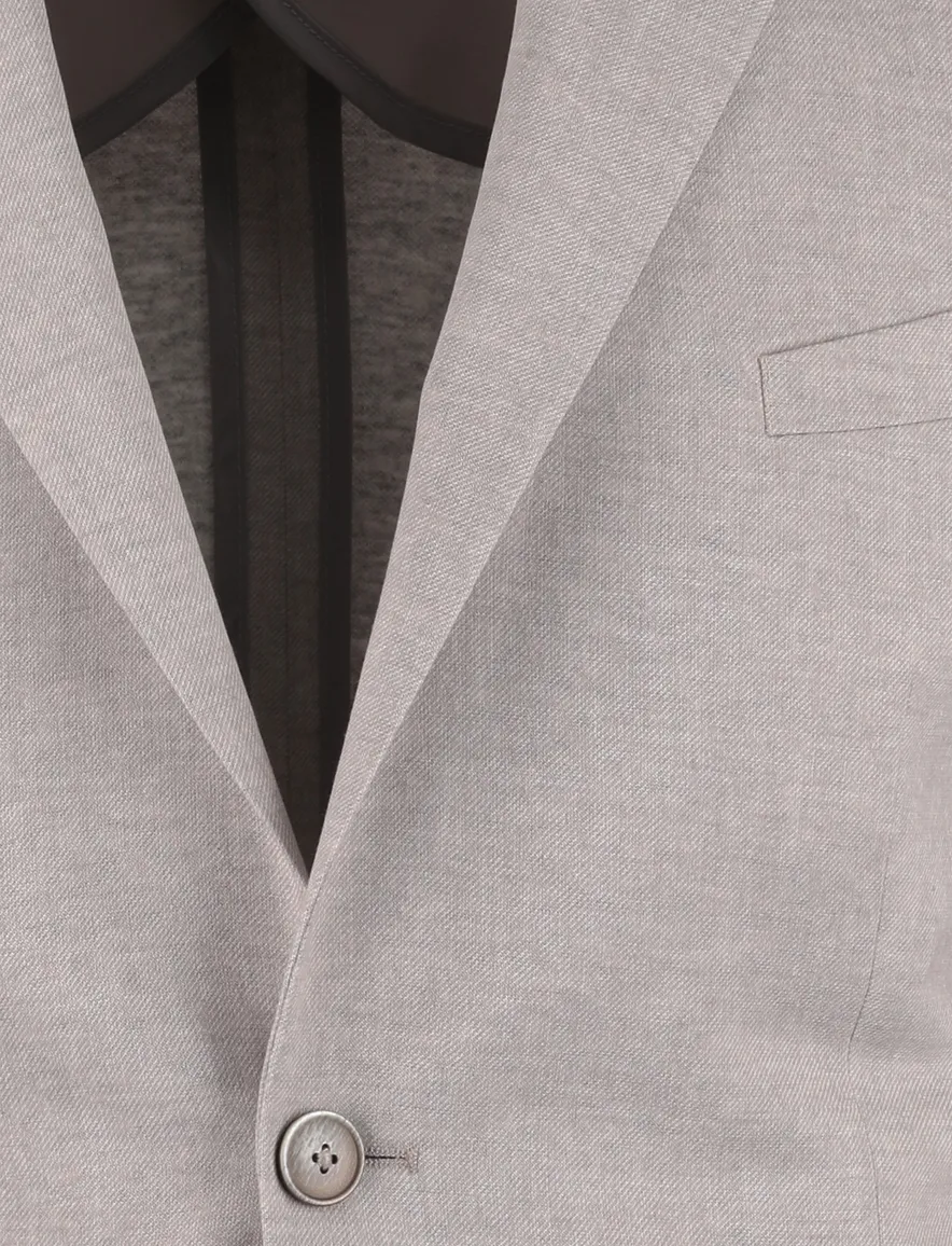 Zuitable colbert beige gemeleerd