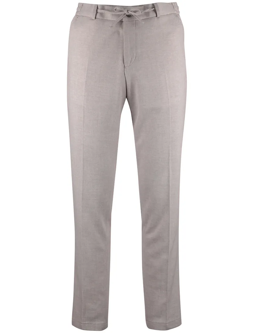 Chino beigen Zuitable elastische band mix en match