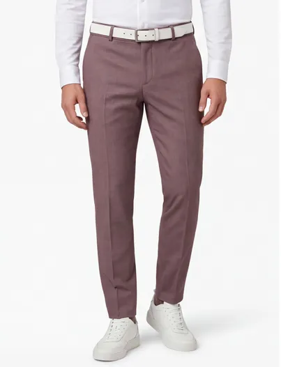 Zuitable rood chino Zuitable elastische band en veter mix en match
