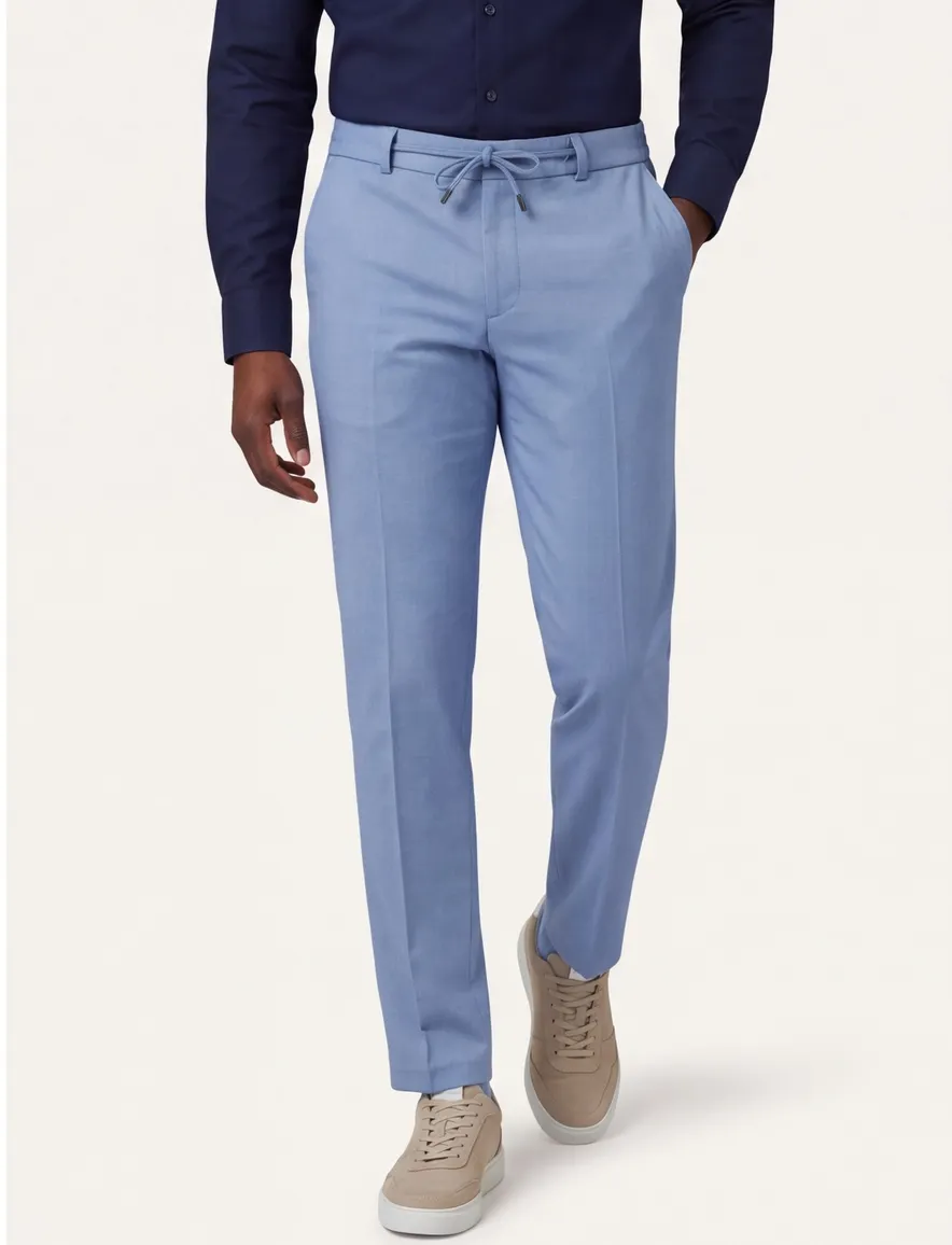 Zuitable Spartaflex pantalon blauw
