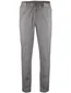 Pantalon elastische band Zuitable grijs gemeleerd slim fit