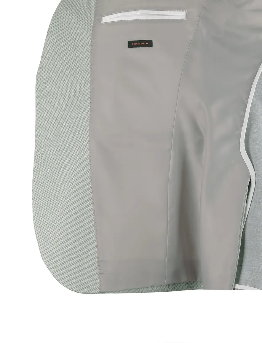 Colbert mix en match Zuitable lichtgroen slim fit