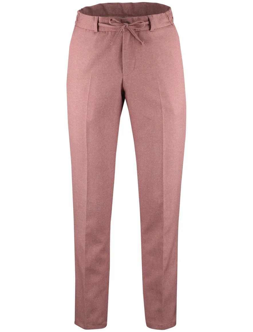 Zuitable pantalon met katoenen voering roze