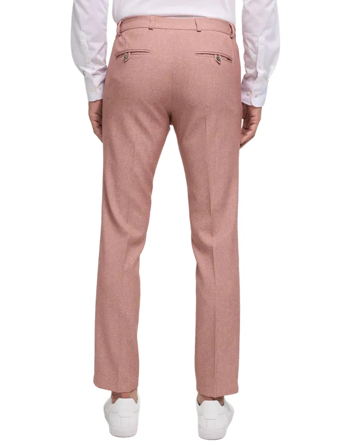 Zuitable pantalon met katoenen voering roze