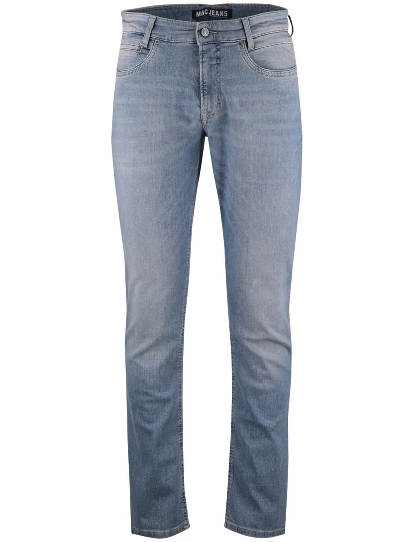 Jeans lichtblauw Mac denim 5-pocket normale fit