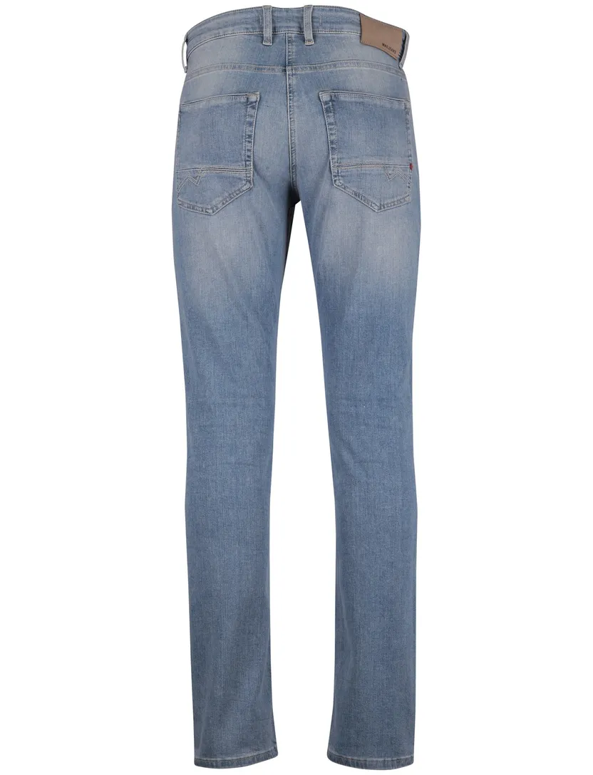 Jeans lichtblauw Mac denim 5-pocket normale fit