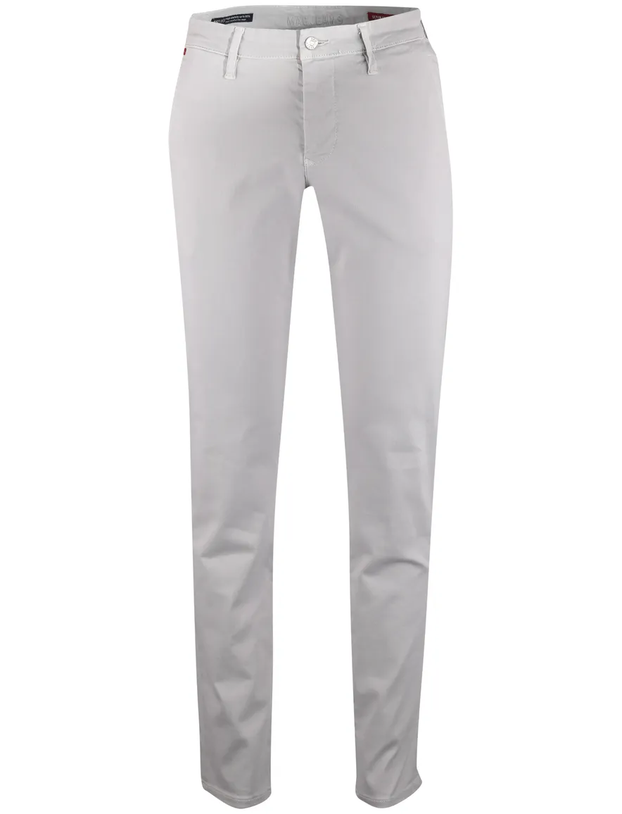 Mac jeans chino grijs effen