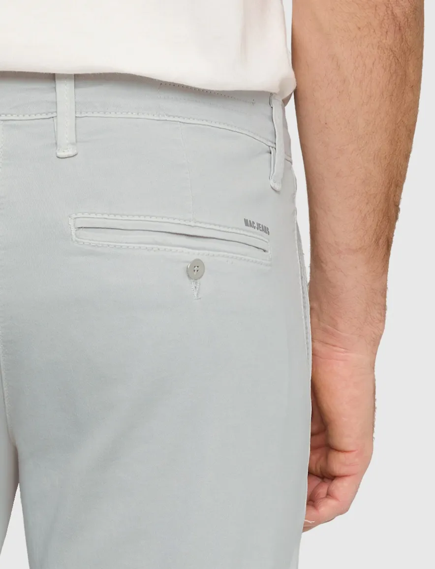 Mac jeans chino grijs effen