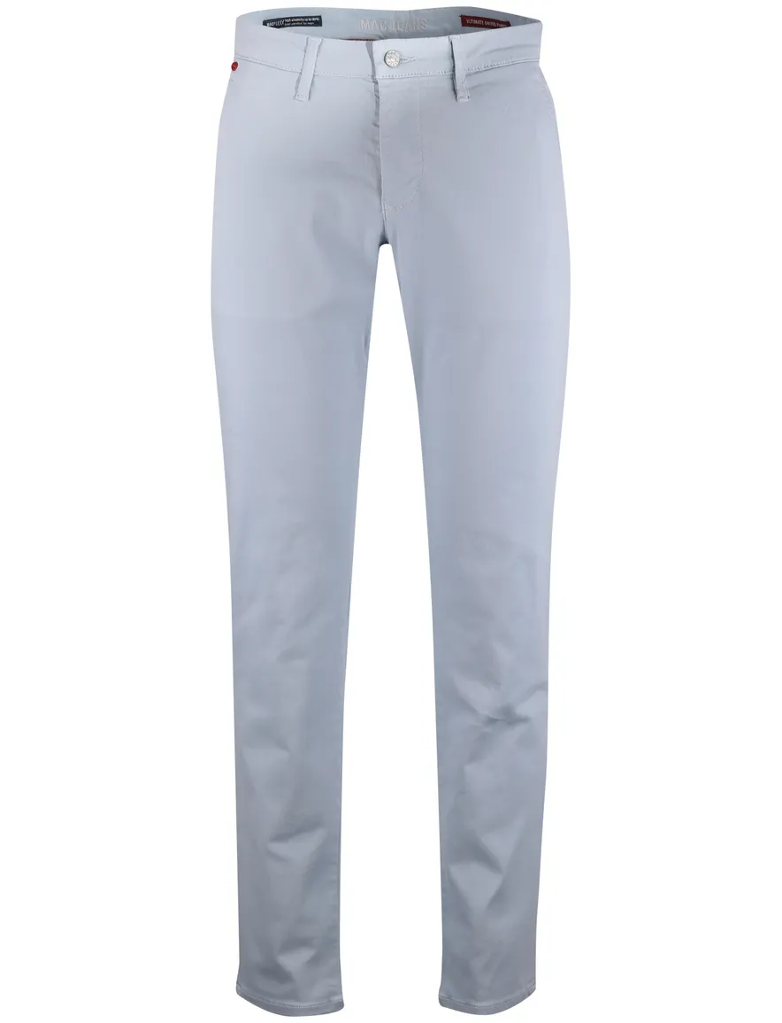 Mac chino katoen lichtblauw