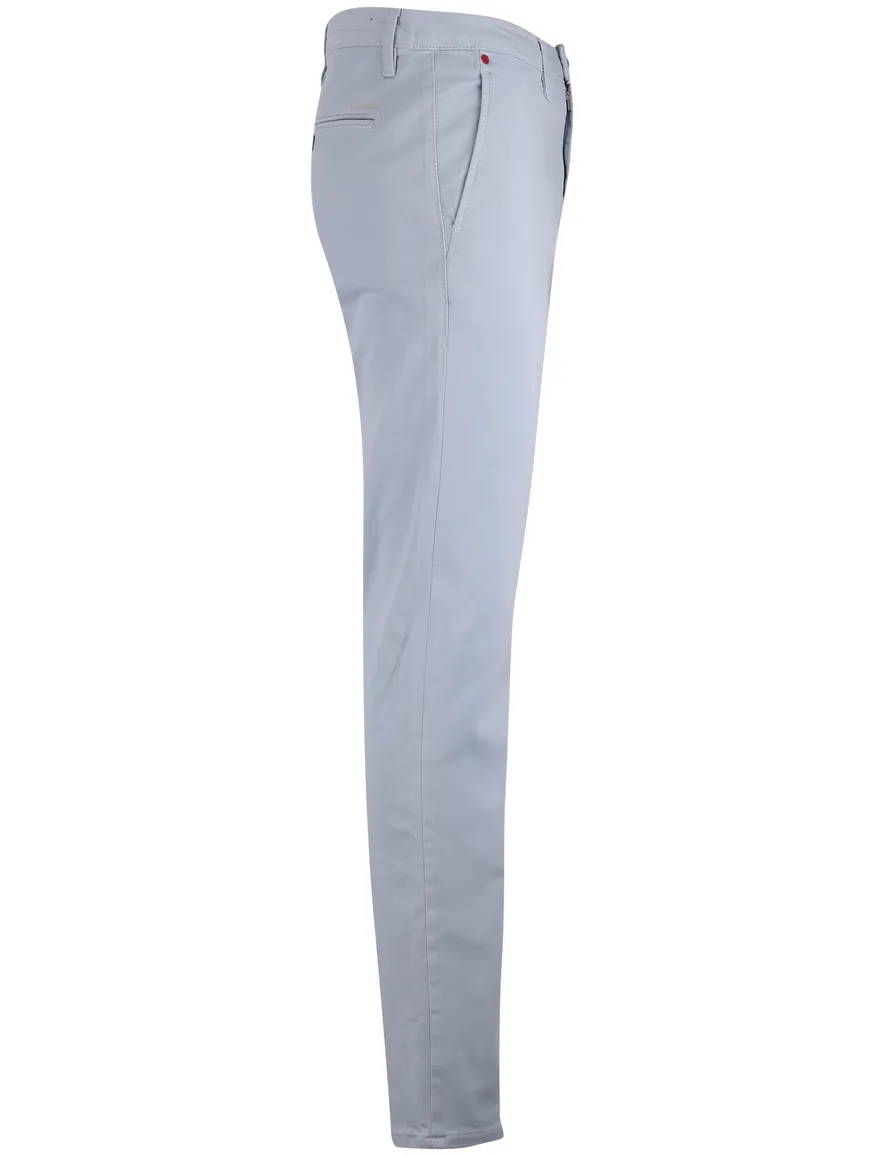 Mac chino katoen lichtblauw