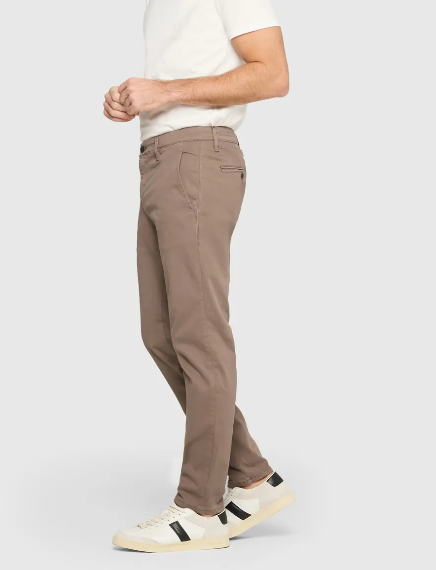 Mac chino beige effen