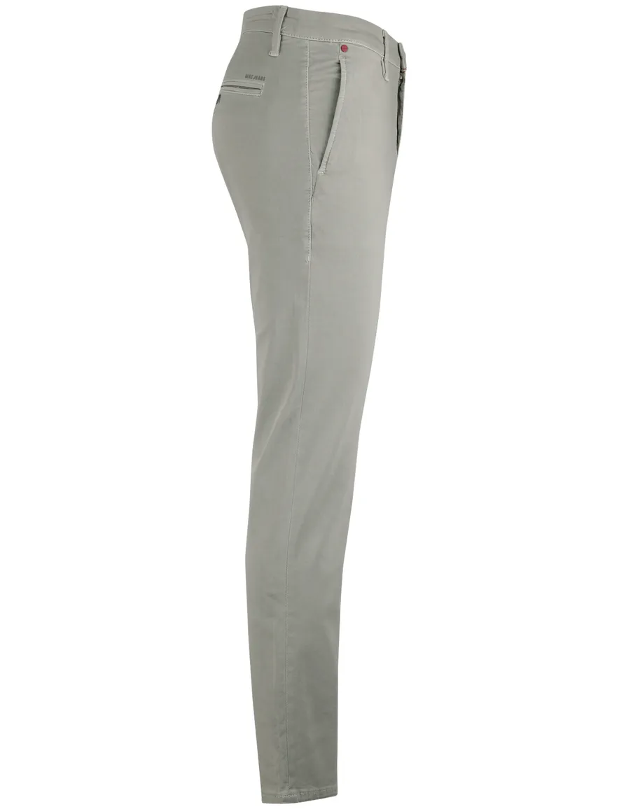 Lichtgroene pantalon chino Mac normale fit