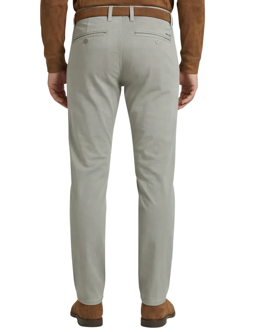 Pantalon chino Mac normale fit lichtgroen