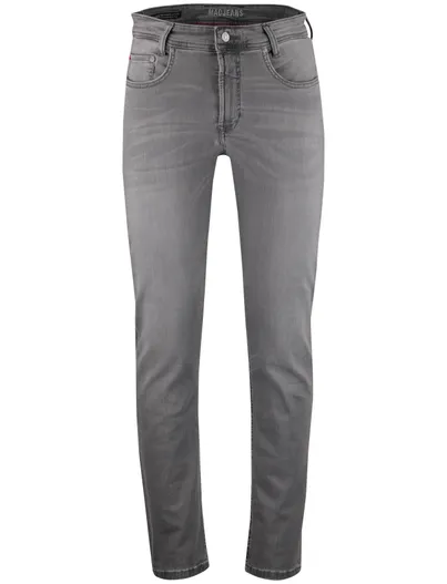Mac Grijze jeans Mac denim zonder omslag