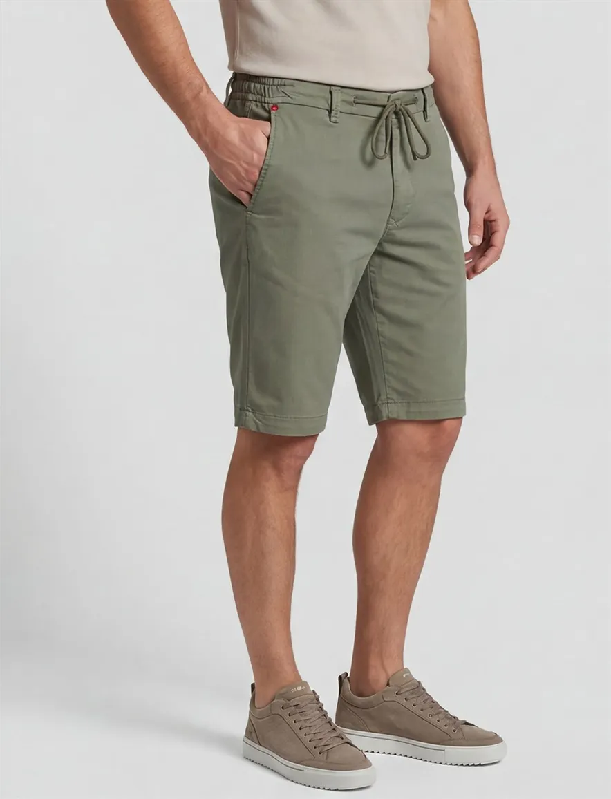 groene bermuda Mac elastische band