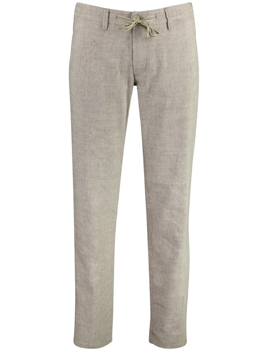 Beige pantalon Mac Lennox Sport elastische band