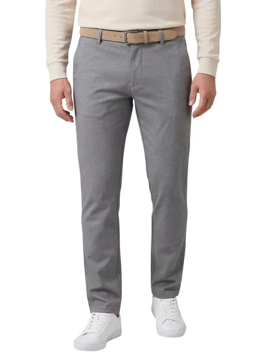 Grijze pantalon Mac chino normale fit