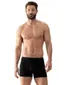 Mey Boxershort zwart effen elastische band katoen