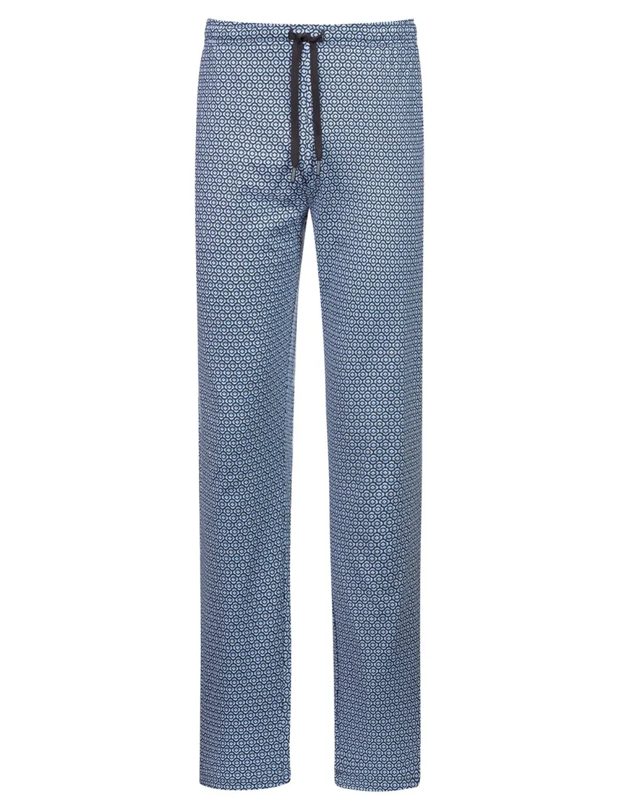 Mey Pyjamabroek blauw katoen geprint