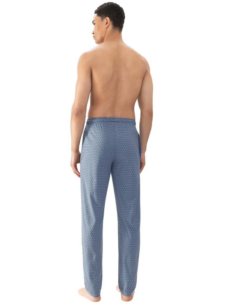 Mey Pyjamabroek blauw katoen geprint