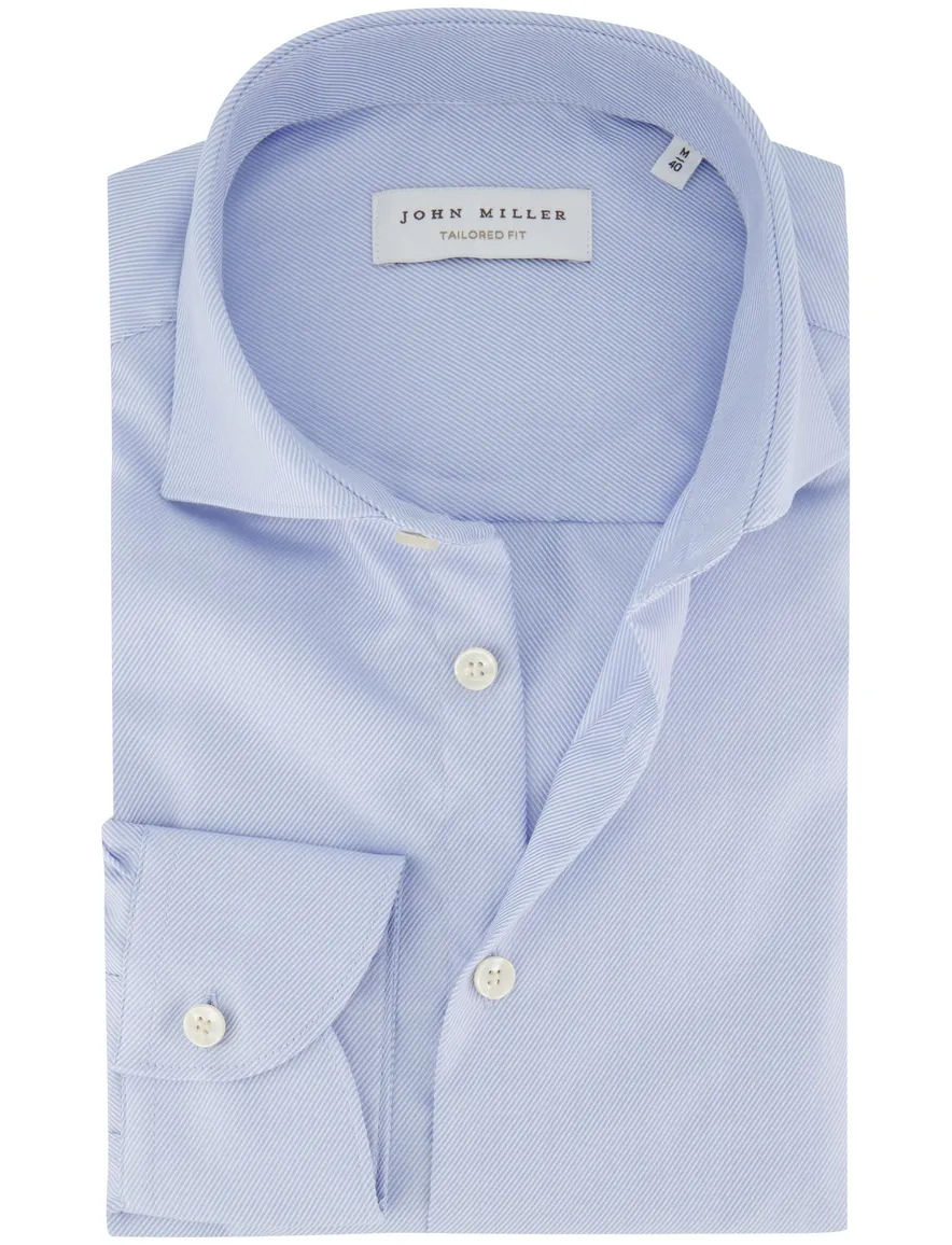 John Miller Shirt overhemd lichtblauw