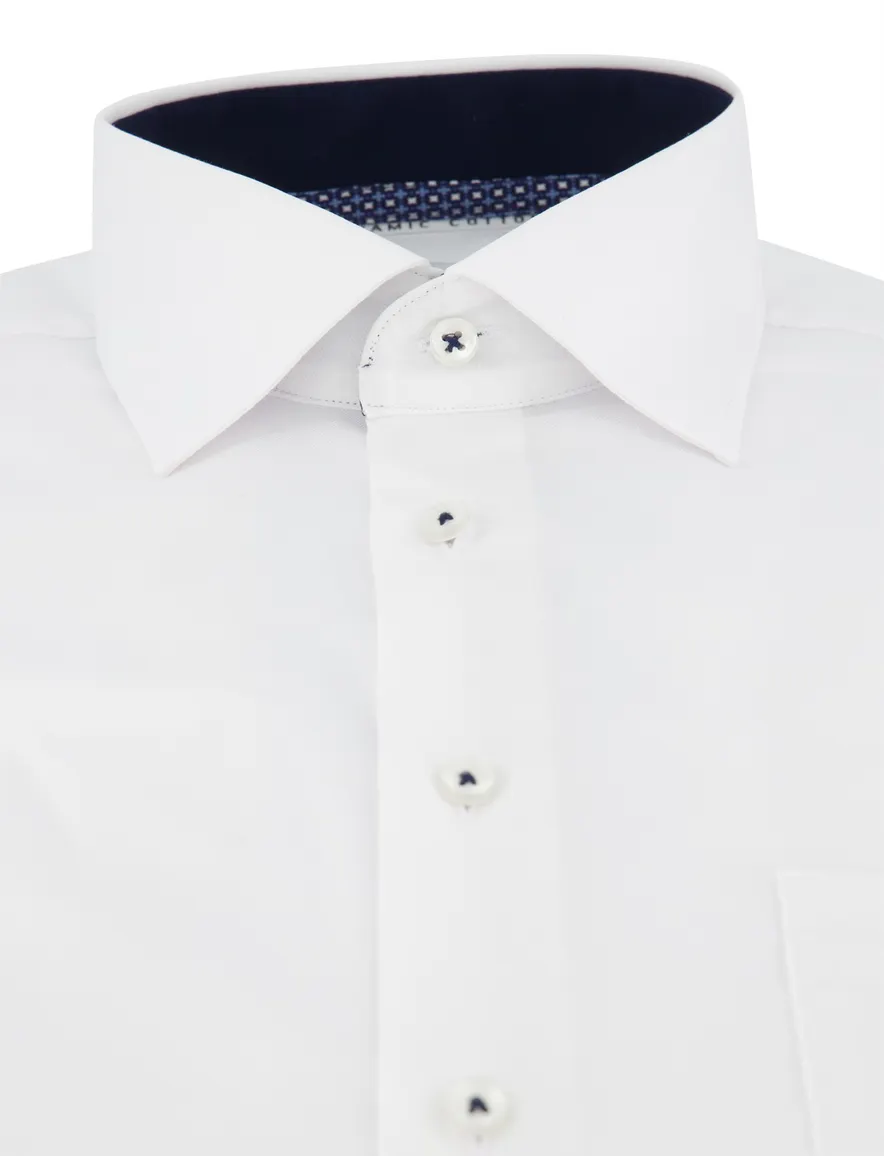 Wit Eterna overhemd Modern Fit