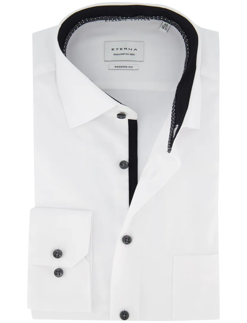 Overhemd Eterna Modern Fit wit